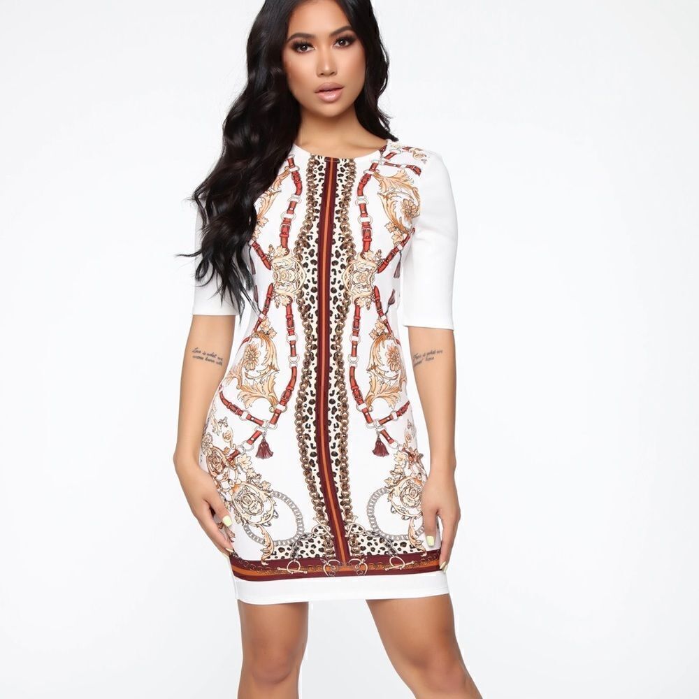 Fashion Nova It's A Sure Thing Mini Dress